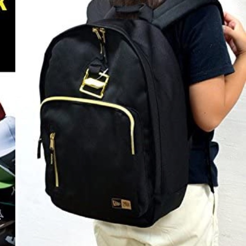 Like new! New Era Cram Pack Black & Gold Backpack